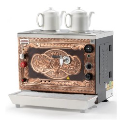 Ateşe Sumela Analogue 2 Teapot Tea Boiler, Gas + Electric, Copper - 1