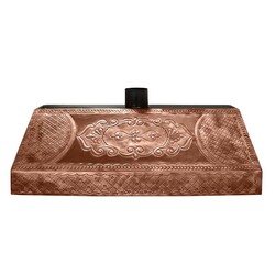 Ateşe Вытяжка настенная, 80x45x45 см, медь - Ateşe