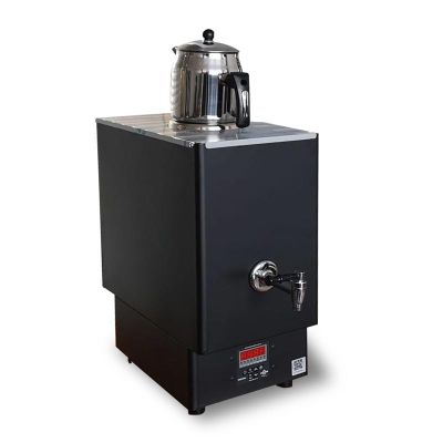 Ateşe Zeugma Smart Çay Makinesi, Tek Demlikli, 12 L, Elektrikli, Siyah - 1