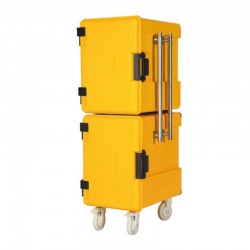 Avatherm 600M Double Thermobox, Tekerlekli, Sarı - 2