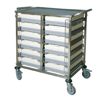 Avatherm Trolley 12 Thermo Tray Transport & Service Trolley - Avatherm