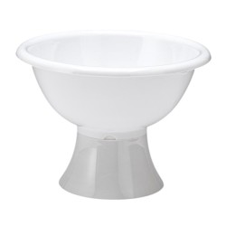 Zicco ZCP-446 Ayaklı Polikarbon Teşhir Kasesi, 35 cm, Beyaz - Zicco