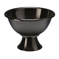 Zicco ZCP-514 Ayaklı Polikarbon Teşhir Kasesi, 45 cm, Siyah - Zicco