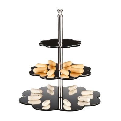 Zicco ZCP-118 Aynalı Papatya Teşhir Standı, 3'lü, 20x30x40 cm - 1