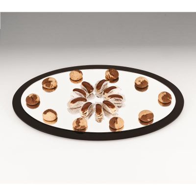 Zicco ZCP-137 Aynalı Oval Teşhir Standı, 40x60 cm - 1