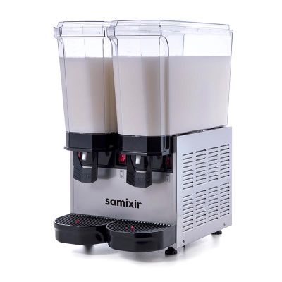Samixir 40.MMI Klasik Twin Soğuk İçecek Dispenseri, 20+20 L, Karıştırıcılı, Inox - 1