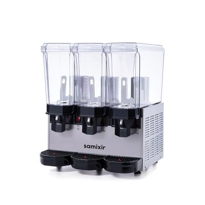 Samixir 60.MMMI Klasik Triple Soğuk İçecek Dispenseri, 20+20+20 L, Karıştırıcılı, Inox - 2