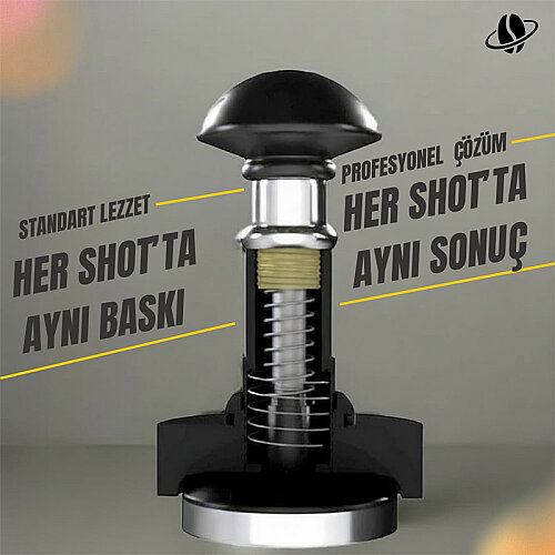 Aywens Kalibrasyonlu Tamper, 53.35 mm - 6