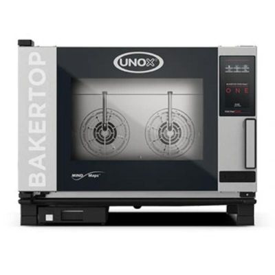 Unox Bakertop One Combi Fırın, 60x40 cm 4 Tepsi Kapasiteli, Elektrikli - 1