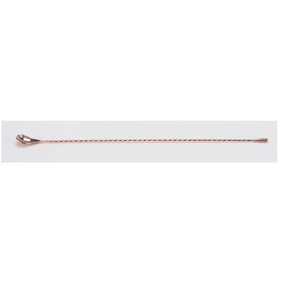Zicco ZKB-280 Burgulu Bar Kaşığı, 50 cm, Bakır Kaplama - 1