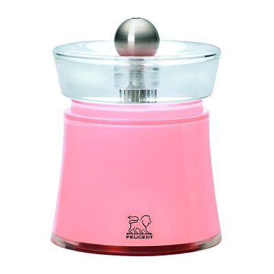 Peugeot Acrylic Bali Tuz Değirmeni, 8 cm, Pembe - 1