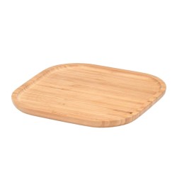 Zicco AL-30 Bambu Teşhir Tabağı, 25x25 cm - Zicco