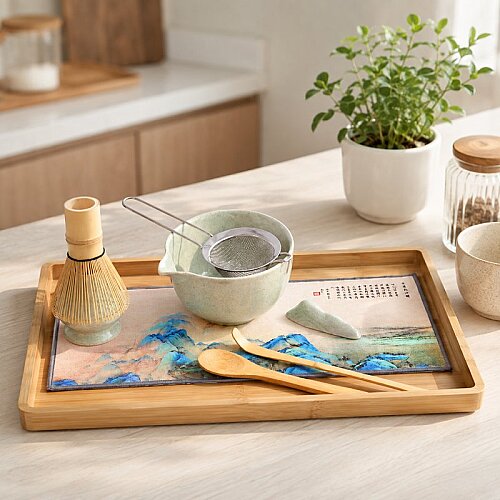 Baristic 8 Parça Matcha Çayı Hazırlama Seti, Yeşil - 5