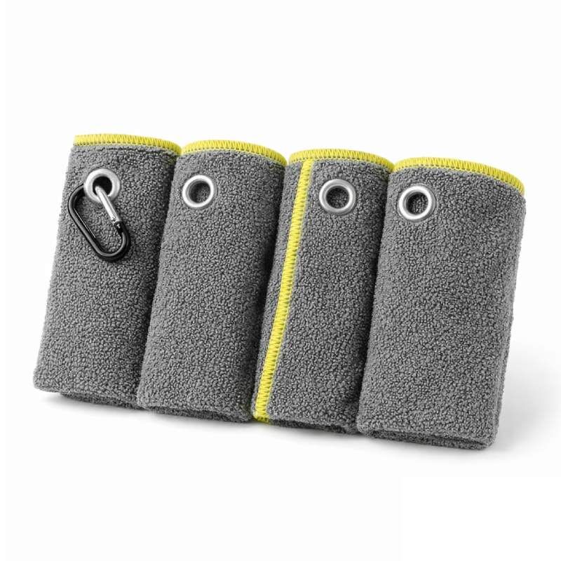 Baristic Askı Kancalı Barista Temizlik Bezi, 4 Parça, 30x30 cm, Gri - Baristic