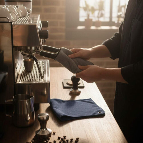 Baristic Askı Kancalı Barista Temizlik Bez Seti, 4 Parça - 9