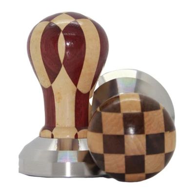 Baristic Deco Dama Tamper, 57 mm, Kırmızı - Baristic