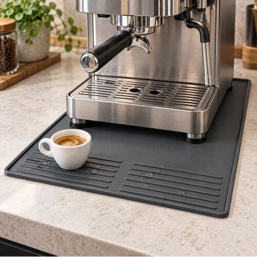 Baristic Sıvı Tutucu Silikon Mat, 57.5x44.5 cm, Antrasit - 4
