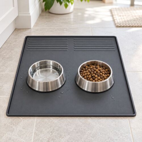 Baristic Sıvı Tutucu Silikon Mat, 57.5x44.5 cm, Antrasit - 8