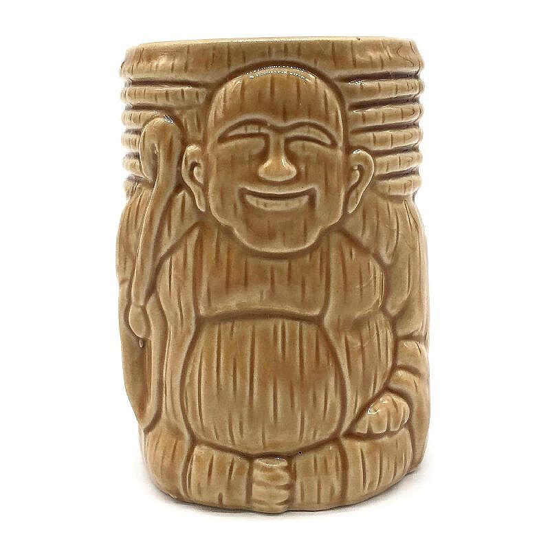 Baristic Buddha Tiki Mug, 380 cc, Kahverengi - Baristic