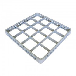 Tribeca Basket Yükseltici, 16 Bölmeli, 500x500x40 mm, Gri - Tribeca