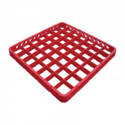 Tribeca Basket Yükseltici, 49 Bölmeli, 500x500x40 mm, Kırmızı - Tribeca