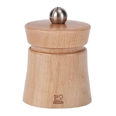 Peugeot Baya Naturel Karabiber Değirmeni, Ahşap, 8 cm - 1