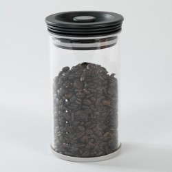 BeanPlus Glass Jar with Special Valve and Lid, 860 ml - 4