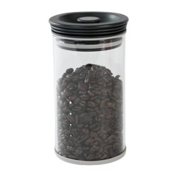 BeanPlus Glass Jar with Special Valve and Lid, 860 ml - BeanPlus