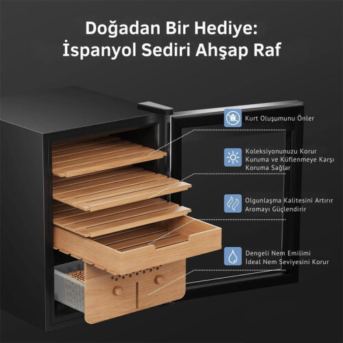 Berfmann BFC382-SG Puro Dolabı, 382 Puro Kapasiteli - 4