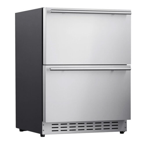 Berfmann BUF113-DS Tezgah Altı 2 Çekmeceli Derin Dondurucu, 113 L, 60.5x62x82.5 cm - 1