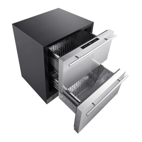 Berfmann BUF113-DS Tezgah Altı 2 Çekmeceli Derin Dondurucu, 113 L, 60.5x62x82.5 cm - 3