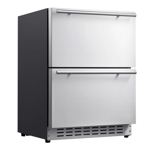Berfmann BUR113-DS Tezgah Altı 2 Çekmeceli Buzdolabı, 113 L, 60.5x62x82.5 cm - 1