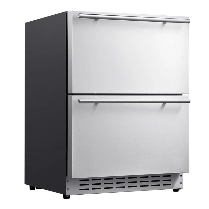 Berfmann BUR113-DS Tezgah Altı 2 Çekmeceli Buzdolabı, 113 L, 60.5x62x82.5 cm - Berfmann