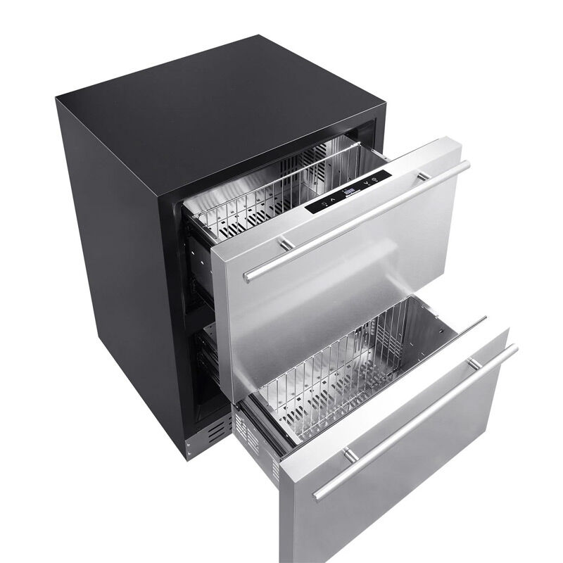 Berfmann BUR113-DS Tezgah Altı 2 Çekmeceli Derin Dondurucu, 113 L, 60.5x62x82.5 cm - Berfmann