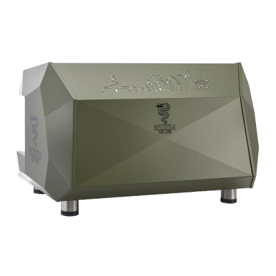 Bezzera Arcadia DE PID Tall Cup Полностью автоматическая кофемашина эспрессо, 2 группы, матовый зеленый - Bezzera