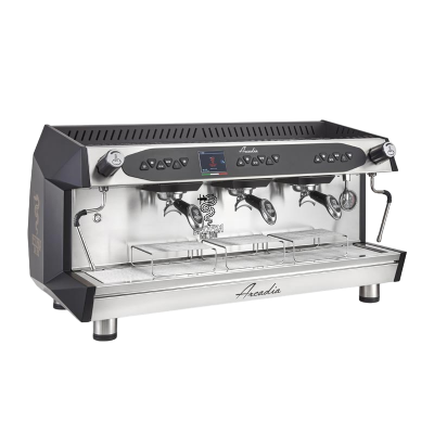 Bezzera Arcadia DE PID Tall Cup Полностью автоматическая кофемашина эспрессо, 3 группы, матовый черный - Bezzera