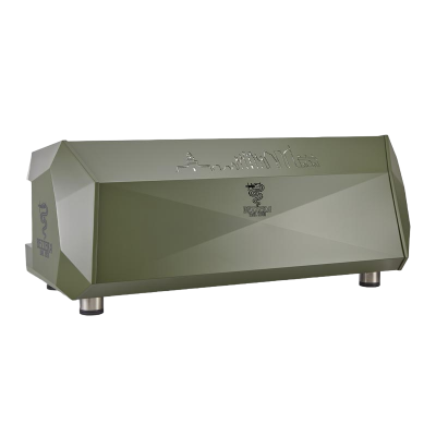 Bezzera Arcadia DE PID Tall Cup Полностью автоматическая кофемашина эспрессо, 3 группы, матовый зеленый - Bezzera