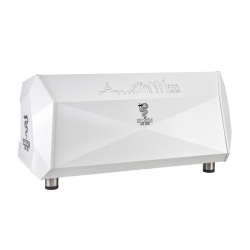 Bezzera أركاديا دي أركاديا دي دي كوب قهوة اسبريسو أوتوماتيكي بالكامل، 3 مجموعات، أبيض غير لامع - 2