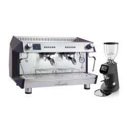 Bezzera ARCADIA DE PID Tall Cup Tam Otomatik Espresso Kahve Makinesi, 2 Gruplu + Fiorenzato F64E Kahve Değirmeni, Siyah - Thumbnail