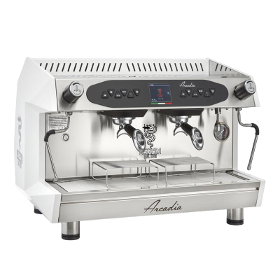 Bezzera Arcadia DE PID Tall Cup Tam Otomatik Espresso Kahve Makinesi, 2 Gruplu, Mat Beyaz - Bezzera