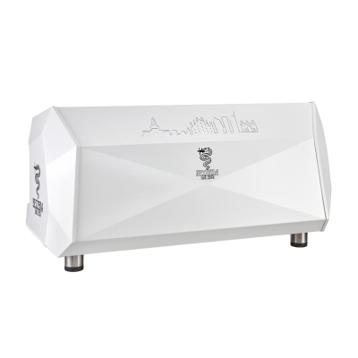 Bezzera Arcadia DE PID Tall Cup Tam Otomatik Espresso Kahve Makinesi, 3 Gruplu, Mat Beyaz - Bezzera