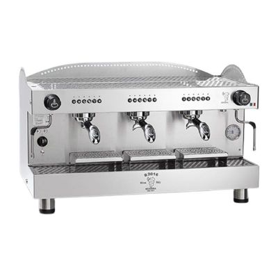 Bezzera B2016-PM Tall Cup Yarı Otomatik Espresso Kahve Makinesi, 3 Gruplu - 1