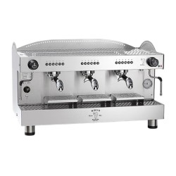 Bezzera B2016DE Tall Cup Fully Automatic Espresso Coffee Machine with 3 Groups - Bezzera