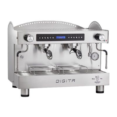 Bezzera DIGITA DE Tall Cup Tam Otomatik Espresso Kahve Makinesi, 2 Gruplu - 1