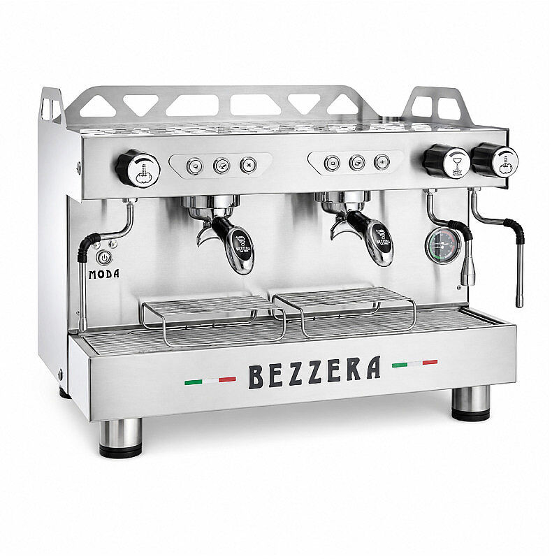 Bezzera MODA DE Tall Cup Tam Otomatik Espresso Kahve Makinesi, 2 Gruplu, Inox - Bezzera