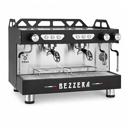 Bezzera MODA DE Tall Cup Tam Otomatik Espresso Kahve Makinesi, 2 Gruplu, Siyah 