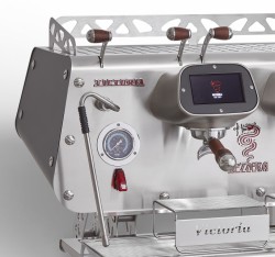 Bezzera Victoria Tall Cup Tam Otomatik Espresso Kahve Makinesi, 2 Gruplu, Siyah - Thumbnail