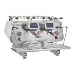 Bezzera Victoria Tall Cup Fully Automatic Espresso Coffee Machine, 2 Groups, White 