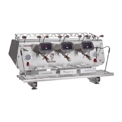 Bezzera ماكينة تحضير قهوة الاسبريسو الأوتوماتيكية بالكامل Bezzera، فيكتوريا، 3 مجموعات، أسود - Bezzera