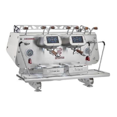 Bezzera ماكينة تحضير قهوة الاسبريسو الأوتوماتيكية بالكامل Bezzera، فيكتوريا، 3 مجموعات، أبيض - Bezzera